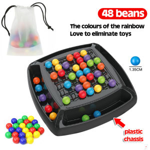 ปริศนาเมจิกหมากรุกเกมกระดานลูกบอลสายรุ้งมอนเตสซอรี่คริสต์มาสกำจัดการฝึกอบรมที่มีสีสันอินเตอร์แอคทีฟชุดของเล่นเพื่อการศึกษาของขวัญสำหรับเด็ก ef toy