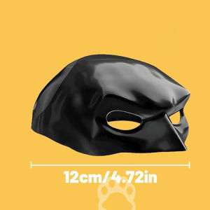 【select_sea】COD หมวกสัตว์เลี้ยง หมวกแมว หน้ากากแบทแมน Half Face Cat Mask วิกผมสัตว์เลี้ยง แบทแมว ตลกและน่ารัก ของตกแต่งคอสเพลย์