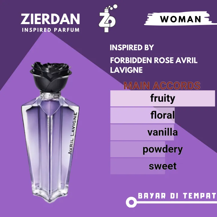 Perfume Avril Harga Perfume Forbidden Rose Original Jual Kokulu