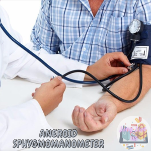 Manual Adult Blood Pressure Meter - Diastolic Aneroid BP Sphygmomanometer for Home Health Monitoring