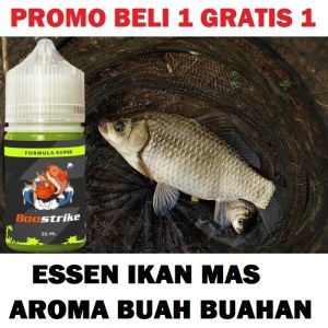 ESSEN IKAN MAS AROMA BUAH BUAHAN ISI 30ML | BOOSTRIKE FORMULA SUPER