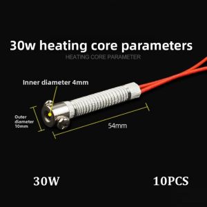 ALLLUCK 1/10pcs 30W 40W 60W 100W Lõi hàn điện Khả năng chịu nhiệt độ cao 220V Thay thế bộ phận gia nhiệt ngoài Phụ kiện gia công loại