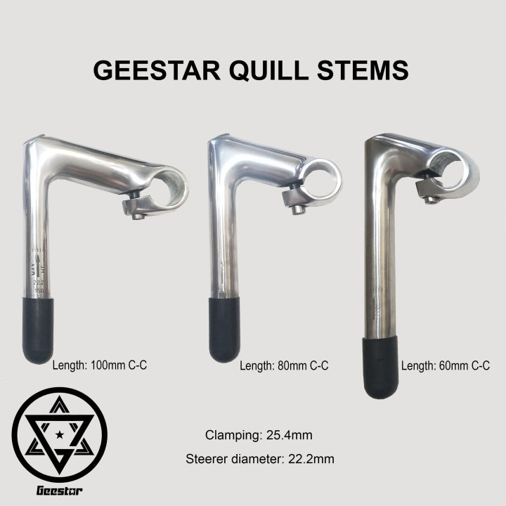 Geestar Quill Stem Classic Vintage Bicycle Standard size for