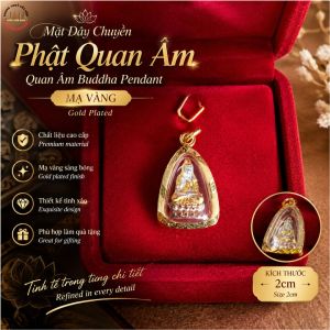 Mặt Dây Chuyền Vàng 5K - Phong Cách Sang Trọng Kích Thước 2cm