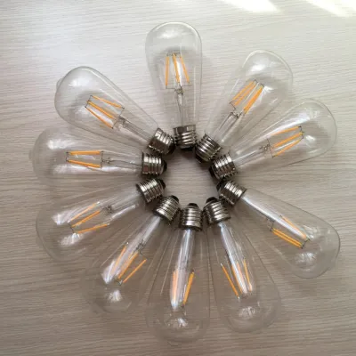 Bộ 10 đèn led giả dây tóc Edision ST64 4W ánh sáng vàng