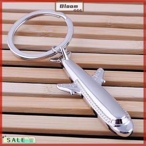 Follow Get New[Bloom Z] Creative Metal Aircraft Keychain Pendant For Men Women Aviation Enthusiast Gift Personalized Key Ring Backpack Decoration