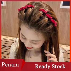 [PAM] Flocked Bangs Hair Clip Headwear Women Cute Barrettes Hairgrip Braided Hairpins Hair Accessories