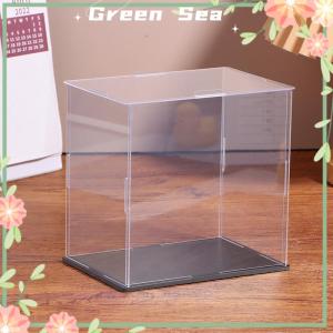 Green sea lazlook กล่องโชว์อะคริลิคใส1ชิ้นกล่องป้องกันฝุ่นสำหรับตุ๊กตา ของเล่น ของสะสม22ขนาด