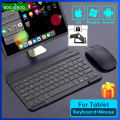 GOOJODOQ Bộ Chuột Bàn Phím Bluetooth Không Dây 10 Inch, Bàn Phím Và Chuột Không Dây, Chơi Game Không Dây Cho Điện Thoại Di Động Android. 