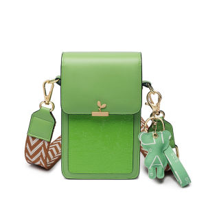 Ielgy Túi điện thoại di động dễ thương đeo vai mini Túi vuông nhỏ Messenger Thời Trang