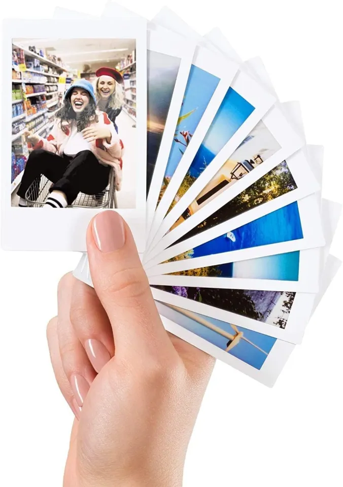 thumbnail interactive-video image 1 of 20 Sheets Instant Film For Mini Cameras - Compatible With Mini 12, 11, 9, 8, 7+ & More 1 of 12