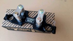 DUDUKAN STANG/BREKET DUDUKAN STANG SUZUKI SATRIA & HONDA SONIC