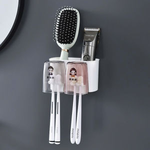 Kệ để bàn chải kem đánh răng 3 cốc 4 cốc