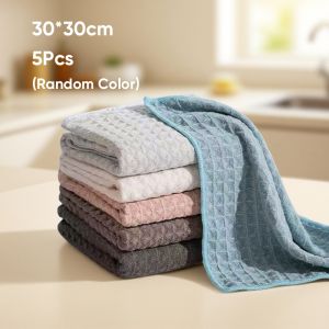 [SG] Premium Waffle Microfiber Cloth Kitchen Towel Household Multi-purpose Cleaning Cloth/Towel  Coffee Tea Towel