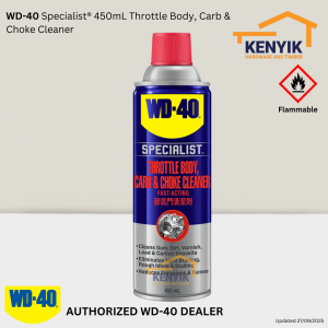 WD-40 Specialist® 450mL Throttle Body Carb & Choke Cleaner