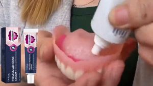Oralhoe Denture Fixing Adhesive Cream Strong Hold Anti Loose Long Lasting Seal Comfort Fit