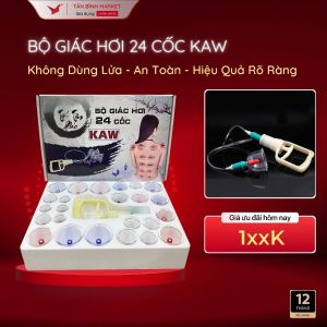 Bộ giác hơi chân không KAW - không dùng lửa máy cạo gió giác hơi đồ cạo gió BỘ GIÁC HƠI 24 ỐNG CAO CẤP TRONG Y HỌC CỔ TRUYỀN - TOP Mặt hàng bán chạy không nên bỏ qua