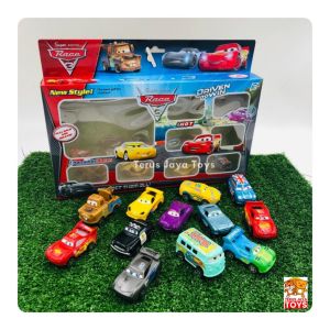 Mainan Mobil Mobilan Cars mcqueen isi 12pcs