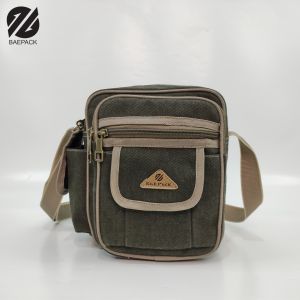Tas Selempang Regan baepack / Tas Bahu Pria / Tas Selempang Cowok Premium / Hijau Army