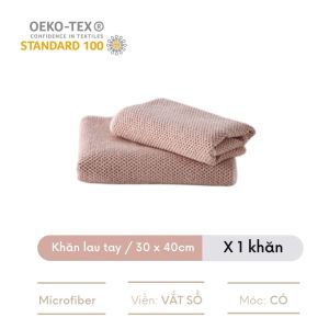 Khăn lau tay treo bếp vải microfiber có móc treo sang trọng khăn lau bếp cao cấp có móc treo siêu thấm