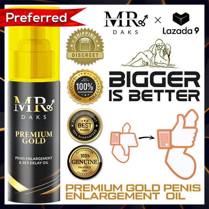 Mr. DAKS Premium Gold Spray male organ enlarger and enhancer