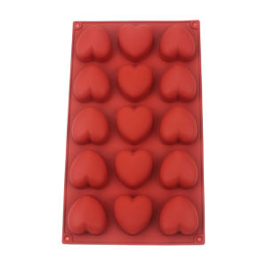 Hàng mới về Khuôn sô cô la silicon tròn 15 lỗ Tự làm bánh rán Cookie Khuôn bánh thạch Pudding Khuôn bánh trang trí Dụng cụ làm bánh2026