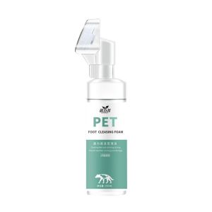 150ml Pet Foot Cleansing Foam Dog Paw Cleaner Pet Paw Cleaning Cat Dog Deodorant Pet Foot Care