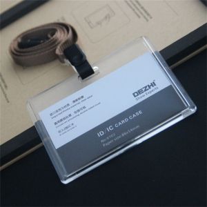 Có thể điều chỉnh Ví đựng thẻ ID Nhận dạng công việc Thẻ nhân viên Bìa thẻ tên Nhân viên của nhân viên Thẻ ngân hàng Ví đựng danh thiếp Đồ dùng văn phòng