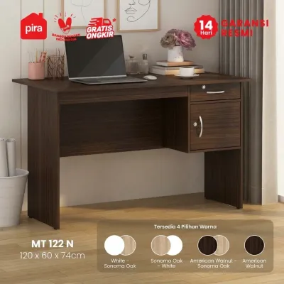 PIRA Metropolis - MT 122 N Meja Kerja/Kantor