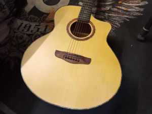 acoustic guitar grand auditorium acoustic guitar with fishman