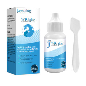 Jaysuing Hair Wig Glue Skin Invisible Liquid Glue Weaving Hair Replacement Wig Piece Scalp Hairline Wig Agent Wig Bond Extension Adhesive Super Glue for Wigs Bond