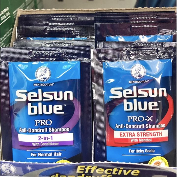 Selsun Blue Anti Dandruff Shampoo Sachet 6g | Lazada PH