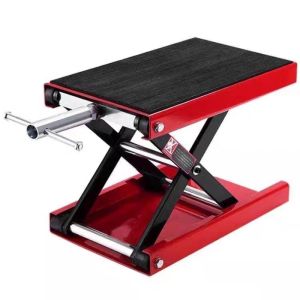Motorcycle Scissor Lift Jack Wide Lift Platform Wide Deck Floor Jack Car Scissor Hoist Stand Repair Stand For Motorcycle Scooter Workbench Lifting Tool