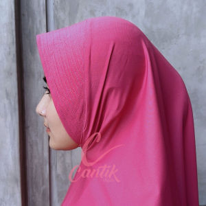 Bergo Cantik Syari Soft pad Jersey Size XL /Khimar Jumbo Soft Pad Menutup dada BISA [COD]