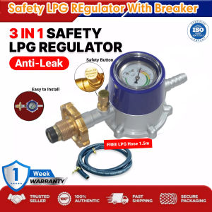 Low Pressure  Gas Regulator  Model IC 777  with Gas auto Safety Controller