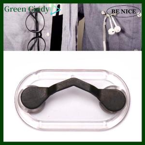 [Green Cindy] Fashion Magnetic Hang Eyeglass Holder Clip Magnet Sunglasses Headset Line Clip