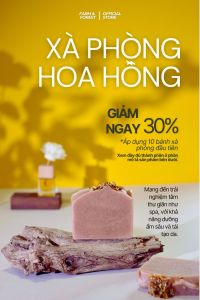 Xà phòng Hoa Hồng là một sản phẩm làm sạch da được chế tác tinh tế từ những nguyên liệu tự nhiên mang lại trải nghiệm chăm sóc da sang trọng và hiệu quả. Sản phẩm là sự kết hợp của các loại dầu dưỡng ẩm tinh dầu thư giãn và các thành phần nuôi dưỡng gi