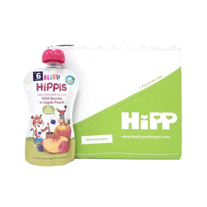 Hipp organic fruit sales puree