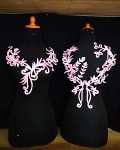 RENDA BORDIR MOTIF CASTELLA