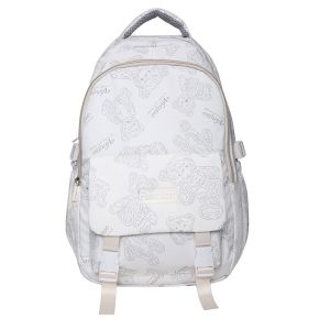 WYK168 Tas Ransel Wanita Pria Bear Fashion Vanitac Backpack School Impor TKM
