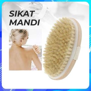 CEPAT Sikat Mandi Penggosok Badan Dan Punggung / Scrub Badan Bath Brush Soft Bristle NICEMAS / Penghilang Daki