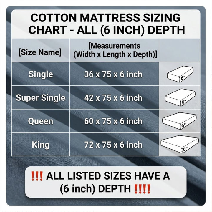 6Inch/15cm%20Waterproof%20Mattress%20Protector%20with%20Zipper%20Bedsheet%20Kalis%20Air%20Cadar%20-%20Image%203