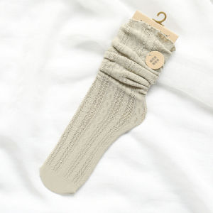 Japanese Twist Pattern Loose Socks / Thin spring and summer