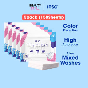 ITSC ITS CLEAN Color Catcher Sheet 30s | Color Absorbent Anti Dyeing Anti Staining Protect Cloth