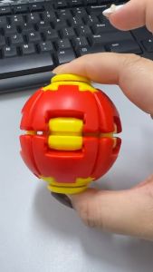 🔥Ready Stocks🔥Press & Spin Fidget Spinner Ball  Stress Relief Decompression Toy 360° Rotating Sensory Toy
