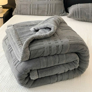 Chăn kẻ vuông Plus chất liệu lông thỏ siêu mượt mẫu mới 2025 thông hơi kháng khuẩn mát diu mềm mại nhiều màu Basic Chăn lông cừu kích thước 2mx2m3 nhập khẩu cao cấp chăn mền thu đông siêu mềm mại không xù lông