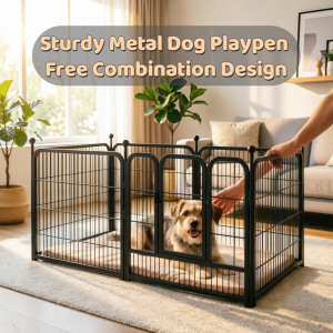 Pet Dog Cage Indoor Dog Fence Small Medium Dog Barrier Corgi Teddy Bichon Dedicated Dog House