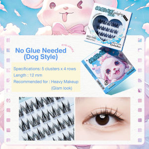 False Eyelashes Natural Cluster Easy to carry Bulu mata palsu pelekat sendiri for Makeup Natural 假睫毛
