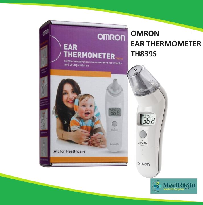 OMRON EAR THERMOMETER DIGITAL TH839S Lazada PH