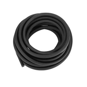 LONGB 1Pcs ID2-6mm Food Grade Silicone Tube 5Meters Black Soft Silicone Hose Durable Smooth Surface Water Pipe for Drink Water Faucet